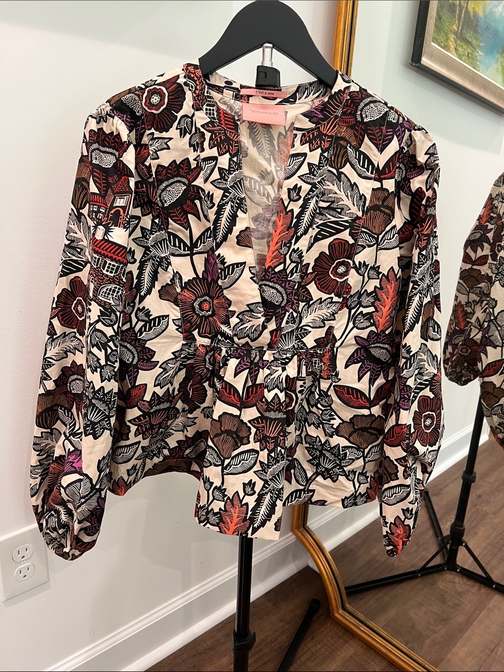 Scotch & Soda Floral Blouse